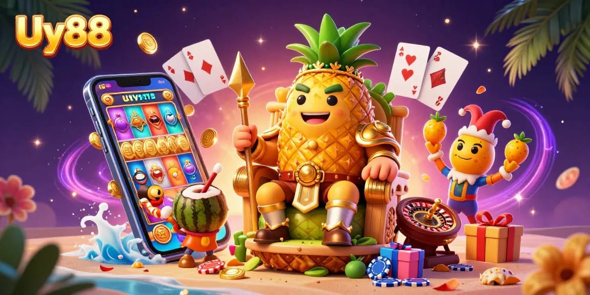 Engage in thrilling experiences at Uy88 with vibrant slot games and rich casino visuals.
