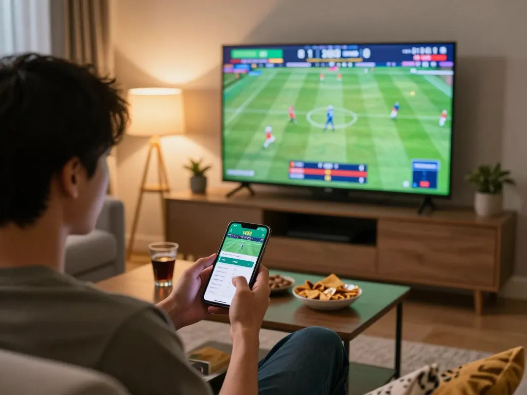 Place bets with the va88 app while enjoying live sports action at home.