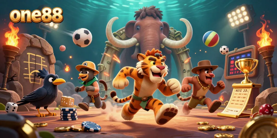 One88 offers exciting gameplay with our unique prehistoric casino experience, including vibrant sports elements.