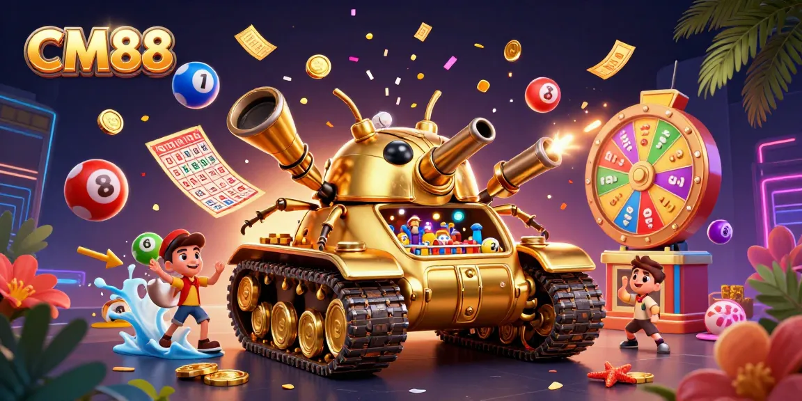 Join the fun with CM88's vibrant casino adventures, featuring colorful lottery balls and exciting game elements!