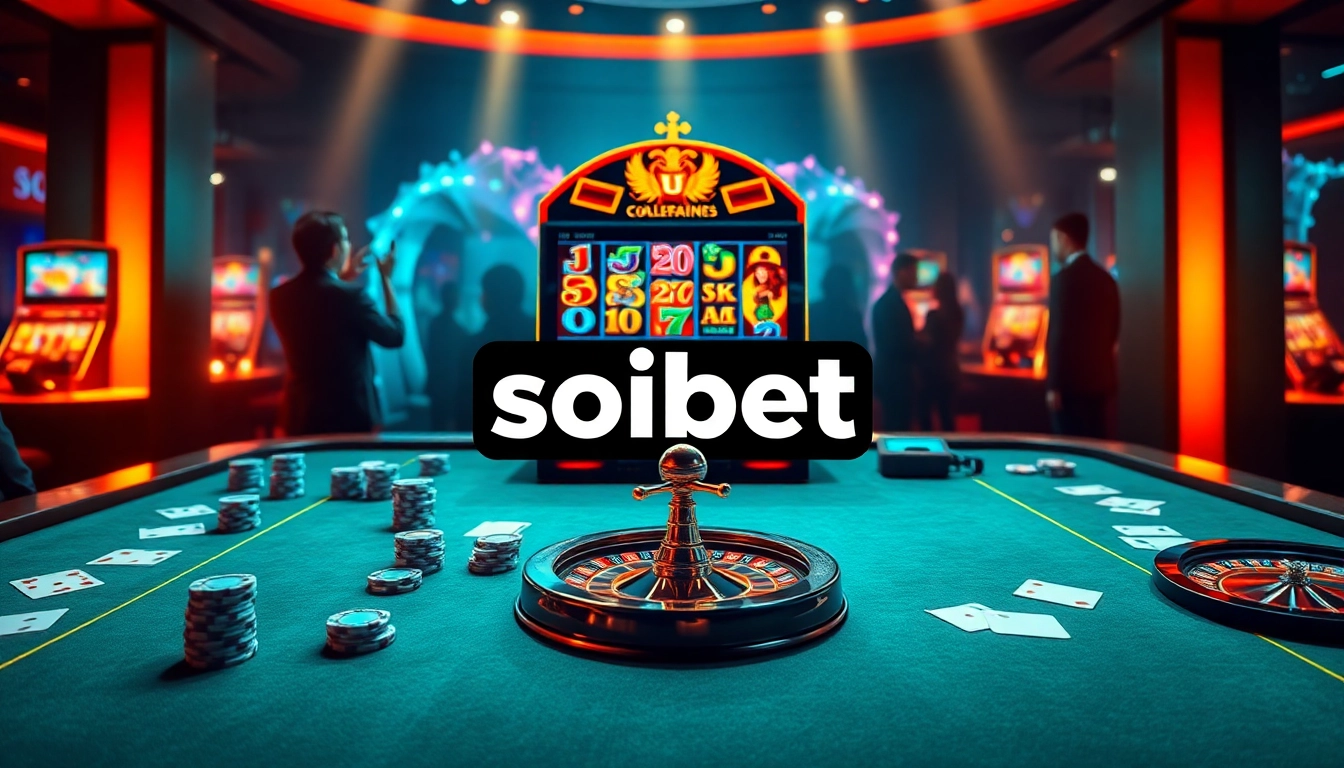 Experience the excitement at เว็บ soibet with engaging slot machines and table games.