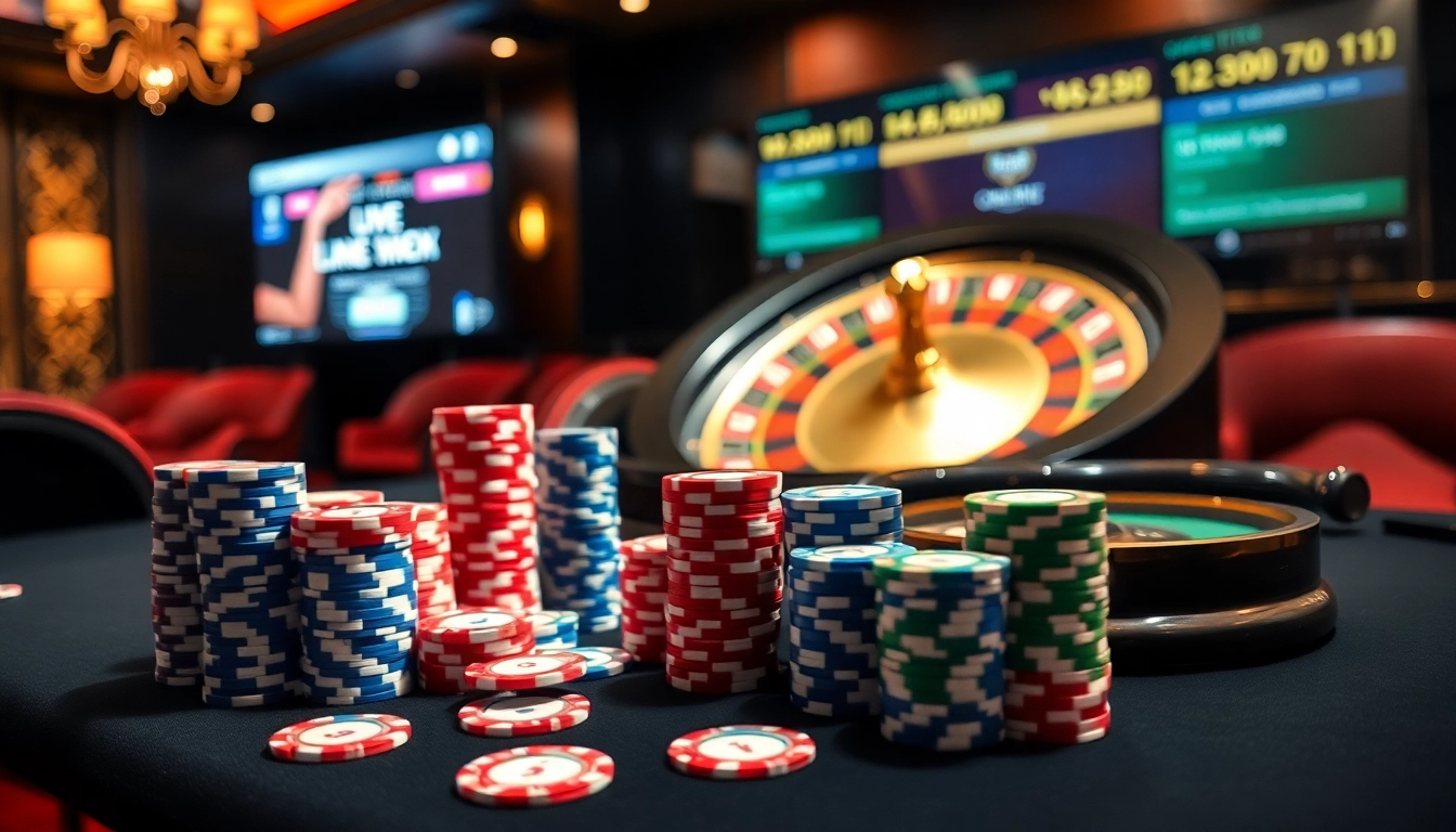 Experience the thrill of gambling at lương sơn tv with a vibrant casino scene.