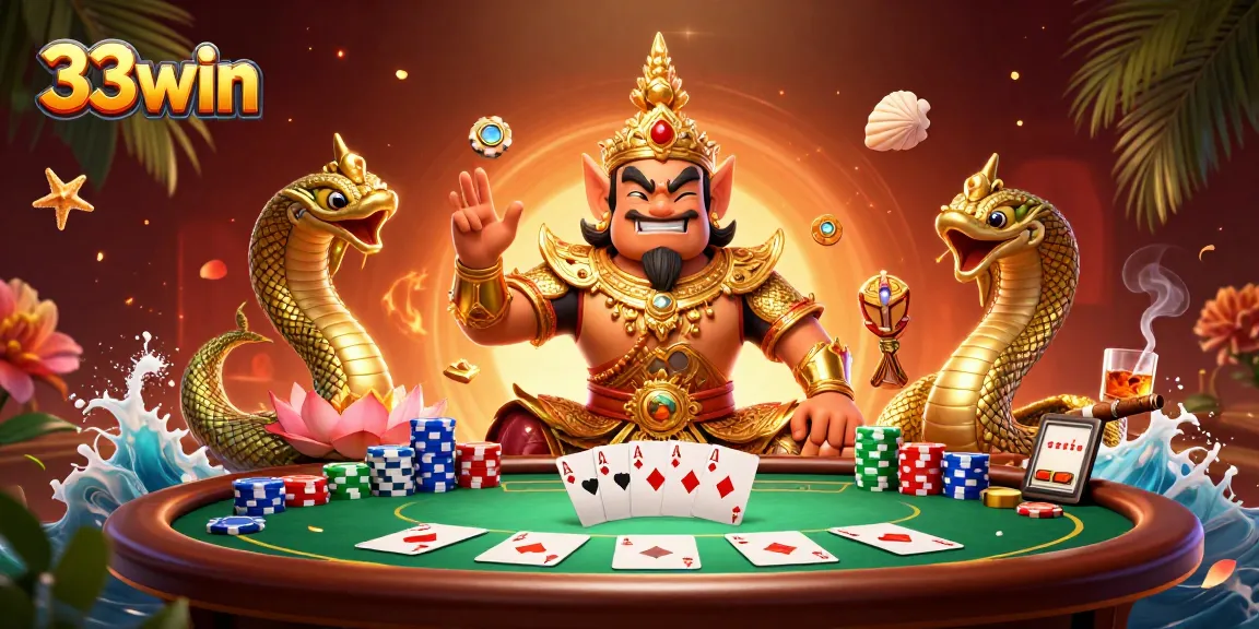 Play winning poker hands in the vibrant 33win casino scene filled with excitement.