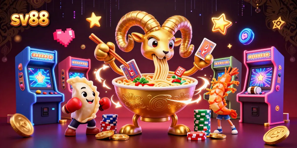 sv88's vibrant casino scene with animated characters and dynamic game elements