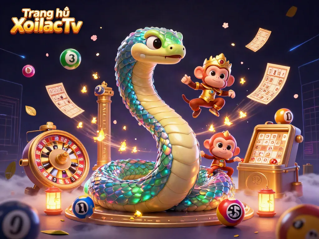 Engage with exciting gameplay at Trang chủ XoilacTv featuring colorful lottery elements and dynamic visuals.