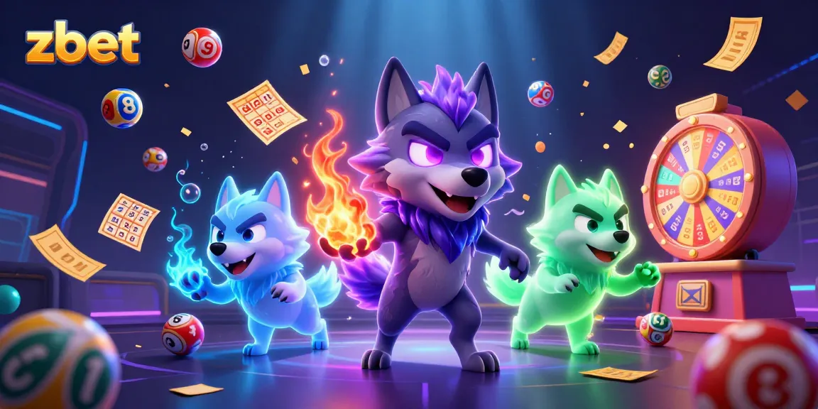 ZBET launches thrilling gaming experiences with vibrant lottery elements and captivating graphics.