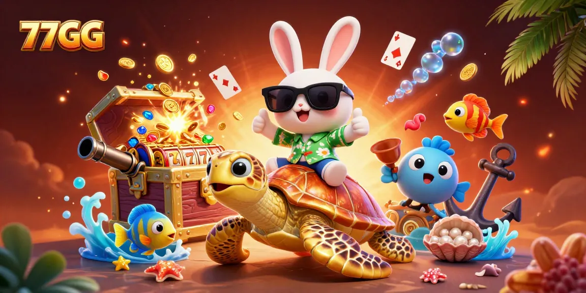 Experience winning fun with 77GG's thrilling slot games and vibrant 3D characters.