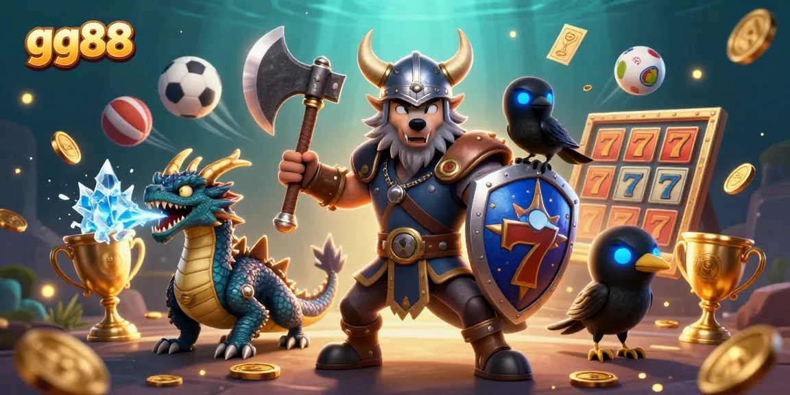 Engage in thrilling gameplay with GG88, featuring vibrant characters and dynamic elements of gaming excitement.