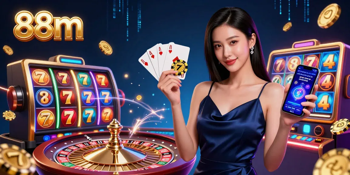 Experience the thrill with 88m in a dynamic casino scene featuring stunning visuals and engaging elements.