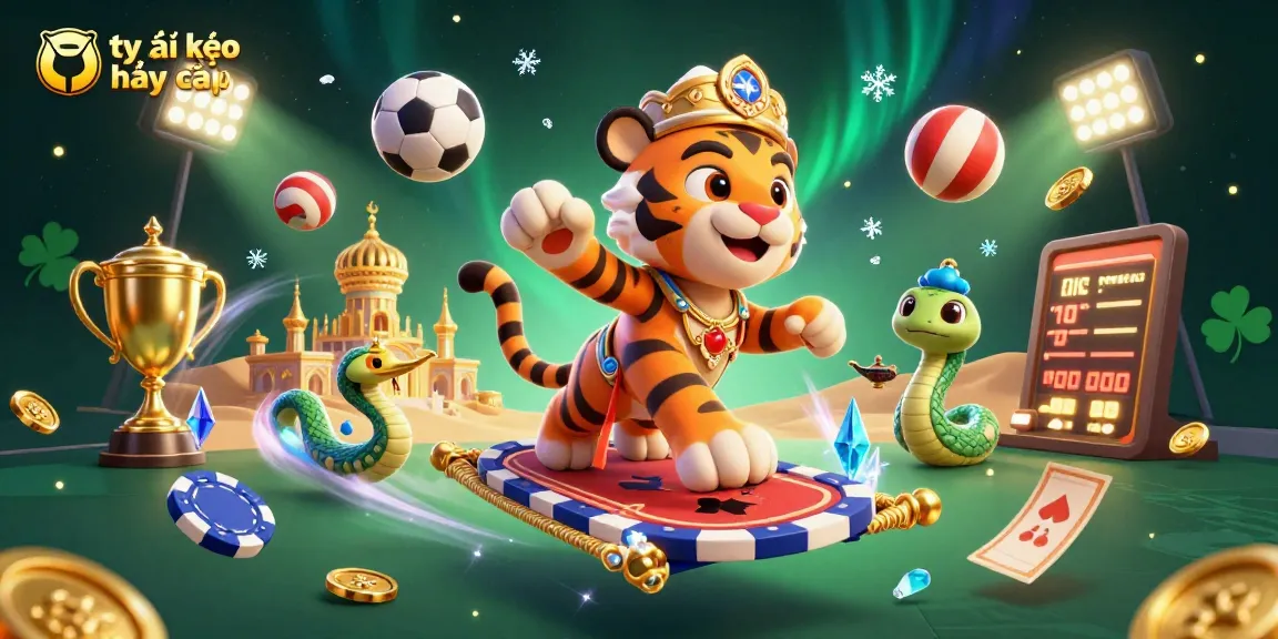 Place bets in the vibrant world of tỷ lệ kèo nhà cái, where sports elements mix with casino excitement.