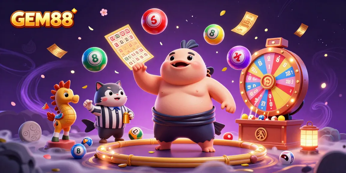 Experience GEM88's vibrant underwater lottery scene with exciting games and rich rewards.