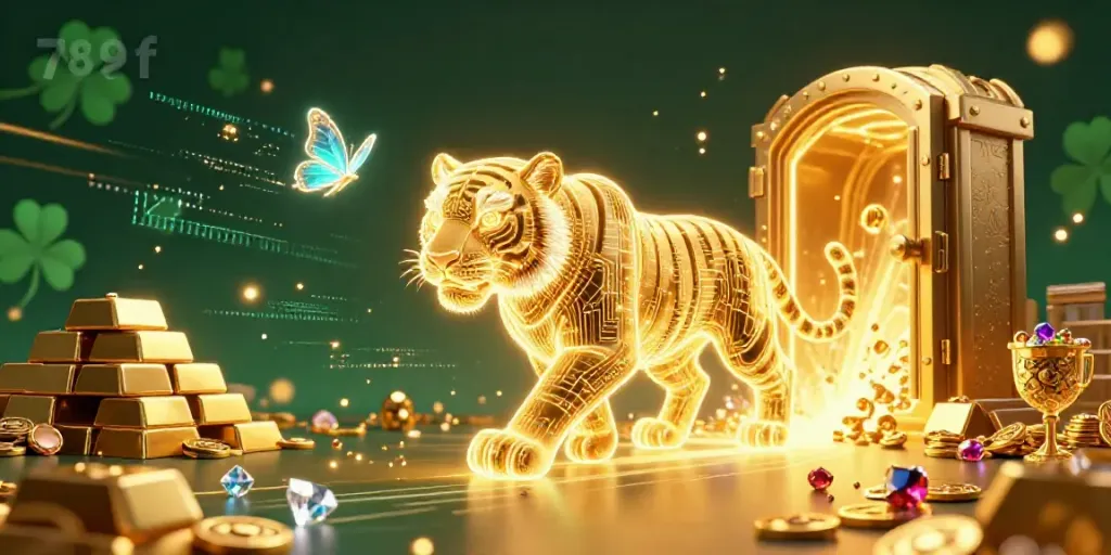 Experience the vibrant thrills of 789f's casino world with dazzling treasures and enchanting creatures.