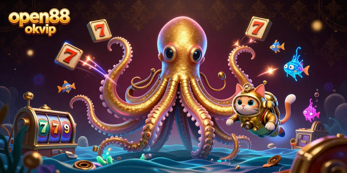 Experience thrilling wins with open88 okvip at this vibrant underwater casino scene.