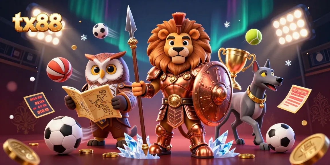 Engage in thrilling sports betting with tx88 featuring heroic characters and dynamic elements.