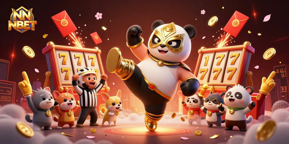 Experience the excitement of NNBET with this lively illustration of gaming action.