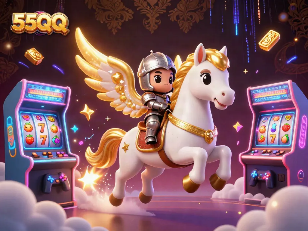 Experience thrilling wins at 55QQ with vibrant slot machine adventures in a dynamic gaming scene.