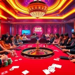Experience the excitement of five88 bet at a luxurious casino table with vibrant poker chips.