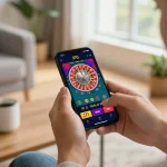 Savvy gamblers enjoy a seamless experience with the 27G mobile casino app, engaging in strategic online betting.