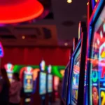 Experience the excitement of rtp slot gaming in a lively casino environment.