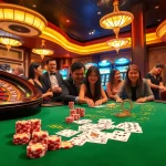 Experience the thrill of gambling at RR88 with vibrant casino tables and engaging games.