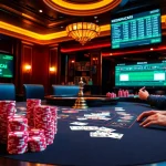 Keonhacai5 enhances the gaming experience with high-stakes betting tables and vibrant poker chips.