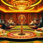 Experience vivid excitement at KEONHACAI's luxurious casino, featuring lively betting tables and dynamic players.