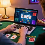 Experience the thrill of playing blackjack on 789win with a live dealer, showcasing strategic gameplay.