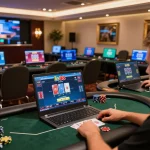 Players enjoying strategic gameplay on lc 88 online casino platform, showcasing vibrant gaming interface.
