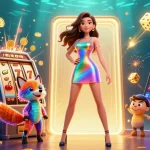 Engage with kèo bóng đá hôm nay in a vibrant 3D casino scene featuring dynamic sports betting elements.