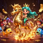 Engage with the vibrant gaming world on nền tảng go88, showcasing a mermaid princess in action!