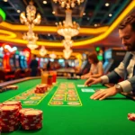 Jouez avec des jetons casino usdt au sein d'une atmosphère de casino élégante.