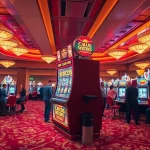 Menangkan slot gacor di kasino yang ramai dengan mesin slot yang berkilau.