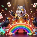 Experimente atividades de jogos emocionantes no aa123 com elementos vibrantes de cassino iluminando a cena.