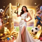 Experience the thrill of winning in link haywin casino with this captivating 3D illustration.