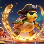 Aposte em jogos emocionantes com borawin em uma ilustração vibrante com tema de cassino subaquático.