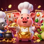 Engage in exciting gameplay with site brasileiro, featuring dazzling slots, gold coins, and vibrant characters.