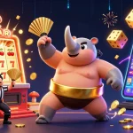Experience thrilling SC88 moments with a lively 3D casino scene featuring a sumo champion and dynamic rewards.