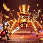 Experience the excitement of uu666's casino world with a vibrant illustration of epic characters and dynamic gambling elements.