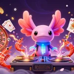 Experience the thrilling action of wi88 casino with a neon-themed 3D underwater party of lively characters.