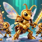 Experience the thrilling action of 33win with dynamic gameplay and jackpot excitement in a vibrant 3D casino setting.
