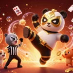 Experience the thrill of gaming at da88bet with animated characters celebrating and playing casino games.