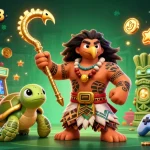 Dabet993 captures thrilling casino adventures with 3D characters and vibrant gaming elements.