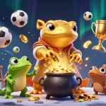 Dabet invites you to witness magical transformations in gaming with an alchemist turning metals into gold coins.