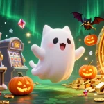 Play exciting games at 88SN with the ghost cat and vibrant casino elements!