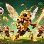 Experience thrilling gameplay at sc88 with dynamic characters and exciting sports elements in a vibrant casino scene.