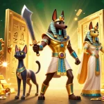 Xoilacz-1 offers thrilling sports betting insights while Anubis holds riches amidst gleaming jewels.