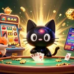 Experience winning at lucky88sa with vibrant characters at a cosmic casino table.