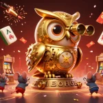 Engage with five88vn at the vibrant online casino scene featuring animated characters and festive gaming elements.