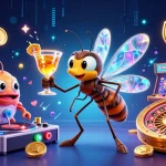 Engage with sunwin's vibrant casino experience featuring animated characters and dynamic slot symbols.