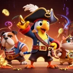 Navigate thrilling bets with keonhacai pirate captain and crew amidst dynamic gaming elements.